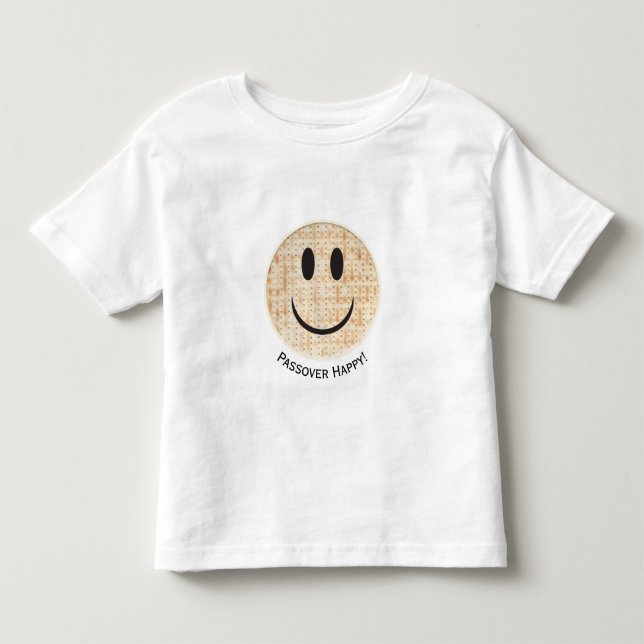 Matzah Toddler Fine Jersey T-Shirt de Pessah (Devant)