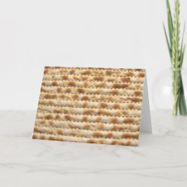 Matzahkeks Flatbread Karte