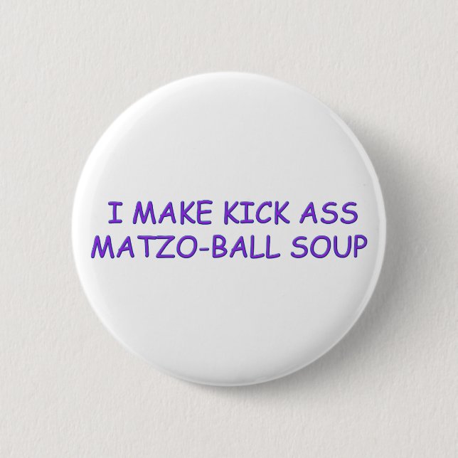 MATZO-BALL MEISTER BUTTON (Vorderseite)