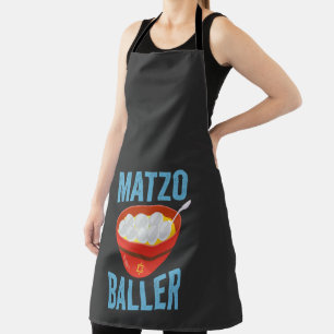 Matzo Baller Funny Golf Hanukkah Holiday Geschenk Schürze