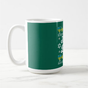 Matzo Baller Long Sleeve Funny Hanukkah Geschenke Kaffeetasse