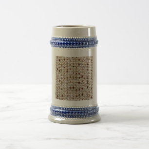 MATZO-ELIJAS SCHALE/BIER STEIN BIERGLAS