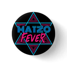 Matzo Fever Blue Pink 70er Disco Star Jüdisch