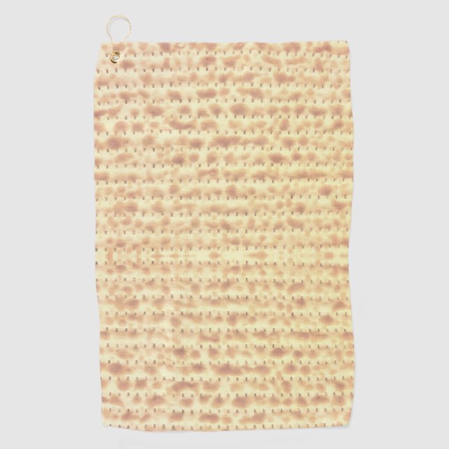 Matzo Matzah Passover Drôle serviette de golf (Devant)