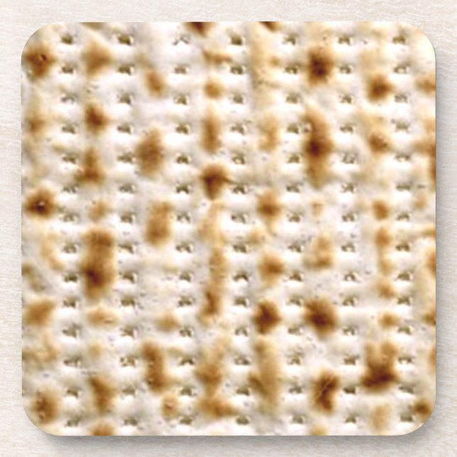 Matzoh-Getränk-Untersetzer - reines l Pesach Untersetzer (Vorderseite)