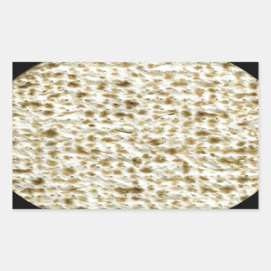 Matzoh Rechteckiger Aufkleber