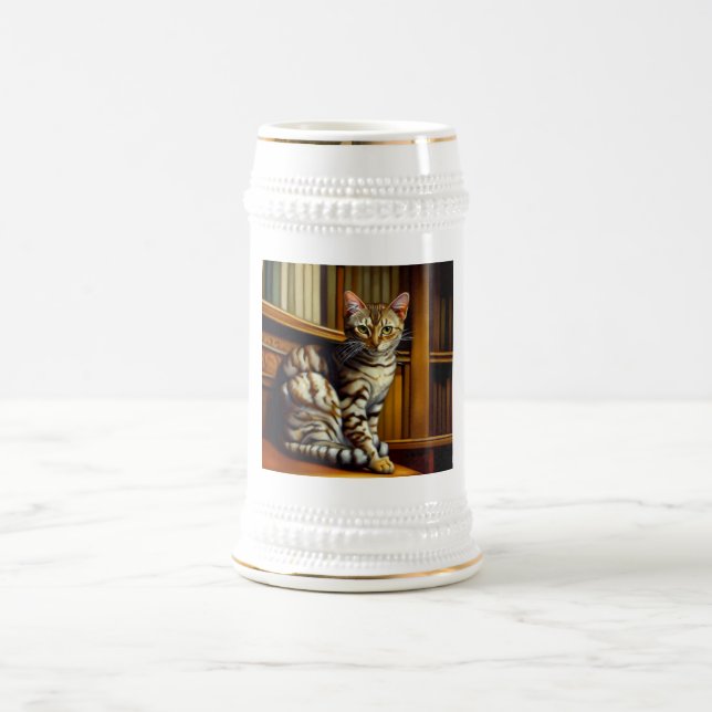 Mau Cat Bierglas (Mittel)