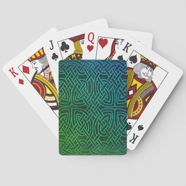 Mau Mau Karten keltischer Knoten Spielkarten (Rückseite)