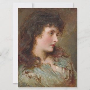 Maud (elegantes weibliches Portrait) Karte