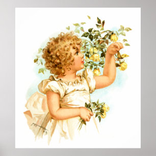 Maud Humphrey: Englisch Child Poster