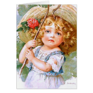 Maud Humphreys süßes kleines Sommer-Mädchen