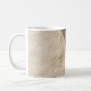 Mauer aus braunem Beton Kaffeetasse