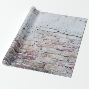 Mauer aus grauem Beton Geschenkpapier