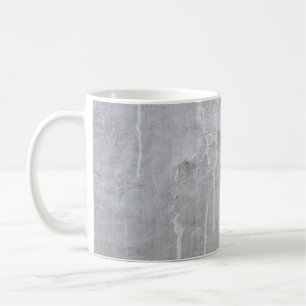 Mauer aus grauem Beton Kaffeetasse