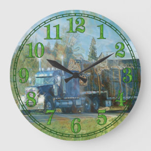 Mauer-Uhr für den Güterkraftverkehr Große Wanduhr
