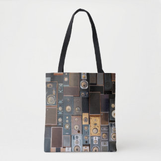 Mauer von Lautsprecher Tasche