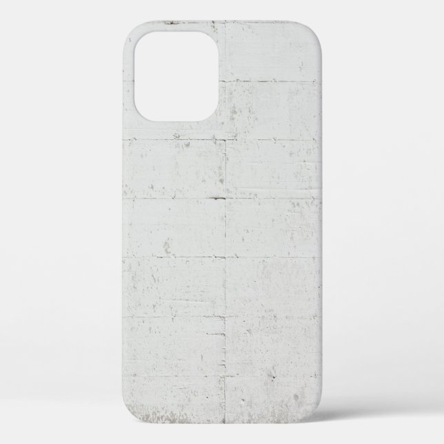 Mauerbeton aus weißem gestrichenem Beton Case-Mate iPhone Hülle (Rückseite)