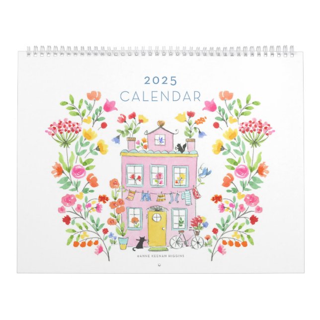 Mauerkalender 2025 / Große 11"h x 14,25"w Kalender (Titelbild)