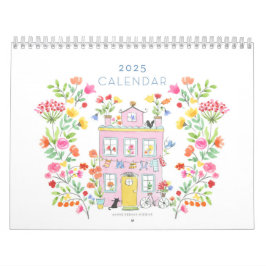 Mauerkalender 2025 / Mittel 8,5"h x 11"w Kalender