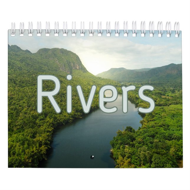 Mauerkalender für die Sammlung von Flüssen Kalender (Titelbild)