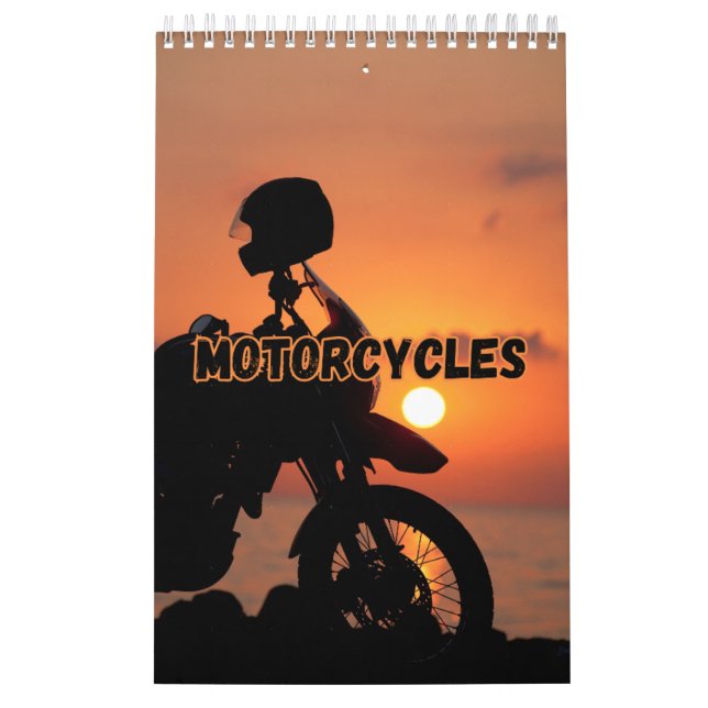 Mauerkalender für die Sammlung von Motorrädern Kalender (Titelbild)