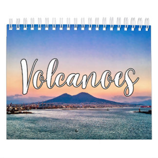 Mauerkalender für die Vulkansammlung Kalender