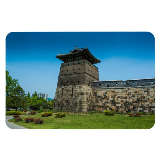 Mauern der Festung Suwon Magnet (Horizontal)