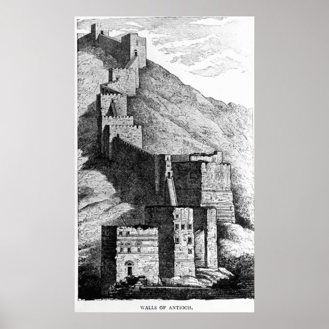 Mauern von Antioch, 1894 Poster (Vorne)