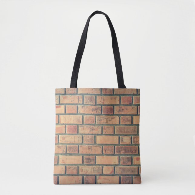 Mauersteine aus Ziegelstein Tasche (Vorderseite)