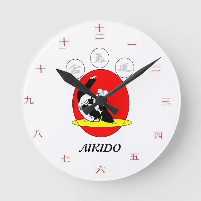 Maueruhr Runde Wanduhr (Vorderseite)