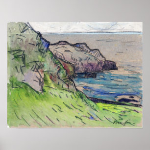 Maufra - Bretagne Bretonische Küstenlandschaft Poster