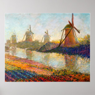 Maufra - Windmühlen Poster