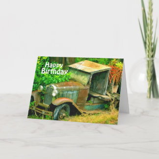 Maui 1936 Plymouth Truck, Geburtstag Karte