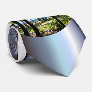 Maui Beach Hawaii Palm Trees Krawatte