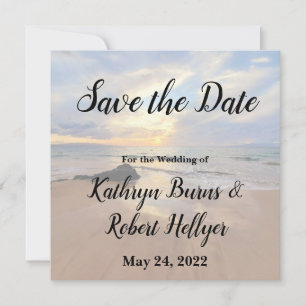 Maui Beach Save The Date