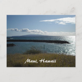 Maui, Blick auf den Hawaii Ozean Postkarte