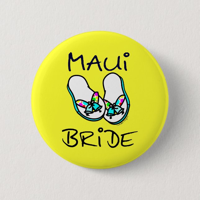 Maui Bride Button (Vorderseite)