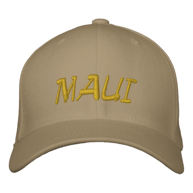 Maui Cap Bestickte Kappe (Vorderseite)