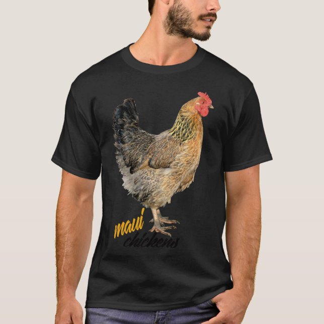 Maui Chickens T-Shirt (Vorderseite)