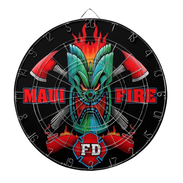Maui Fire Dartscheibe (vorne)