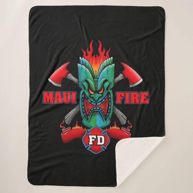 Maui Fire Department Sherpadecke (Vorderseite)