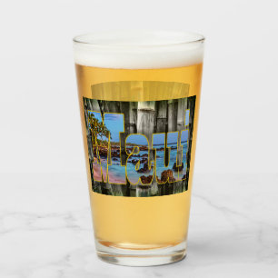 Maui-Grafiken und der Bambuswald, Bierglas Glas