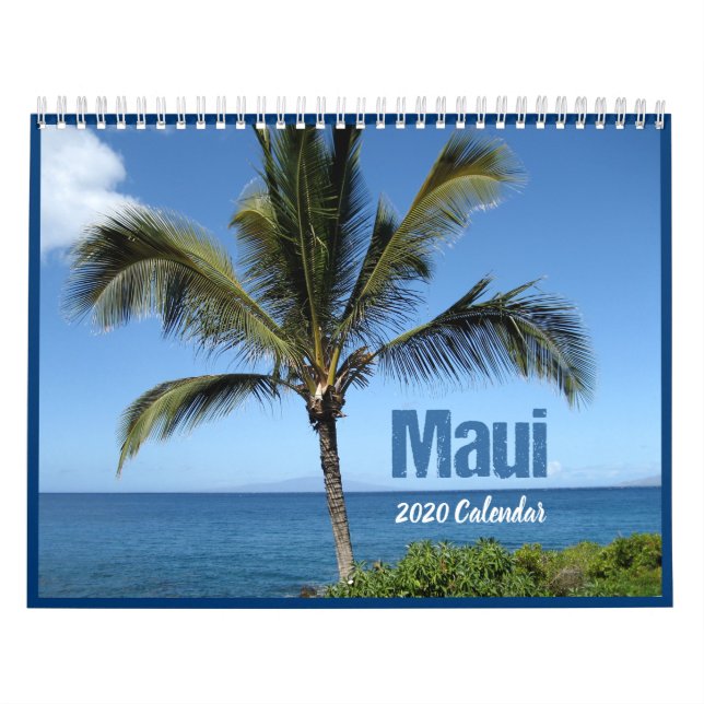 Maui Hawaii 2020 Beautiful Beach Wall Kalender (Titelbild)