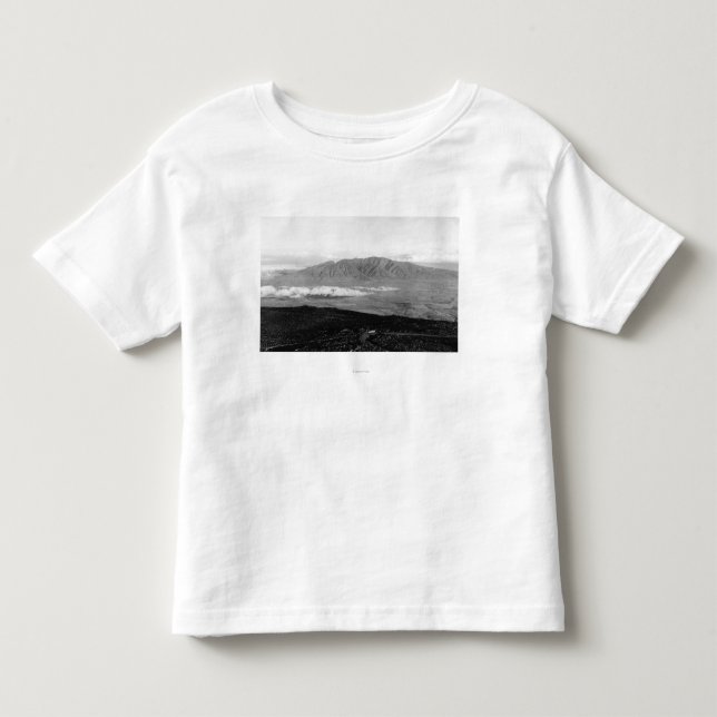 Maui, Hawaii - Ansicht von der Spitze Haleakala Kleinkind T-shirt (Vorderseite)