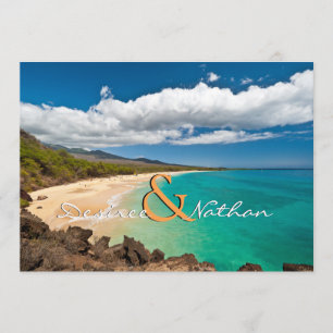 Maui, Hawaii - Einladung zur Hochzeit in Urlaubsor