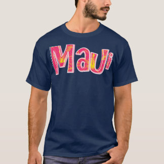 Maui Hawaii Hibiskus-Blumen-T-Shirt T-Shirt