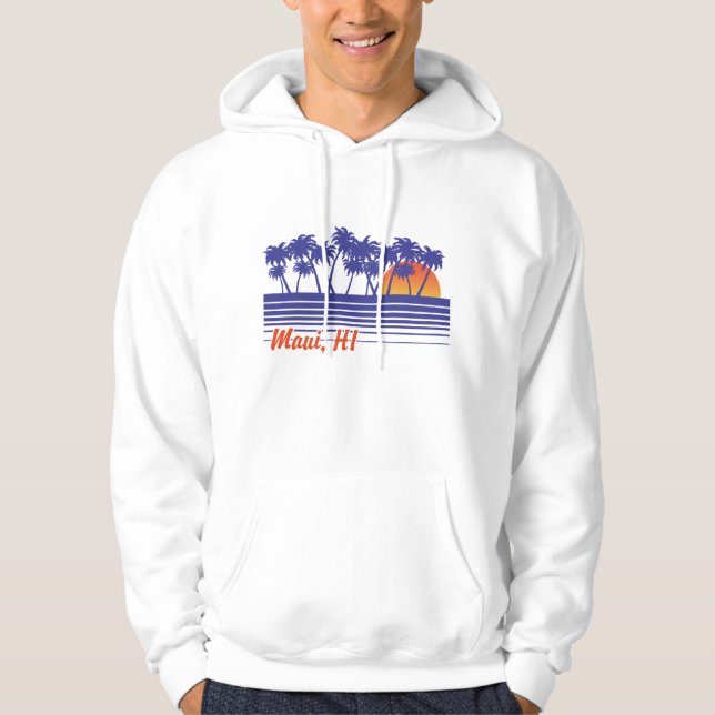 Maui Hawaii Hoodie (Vorderseite)