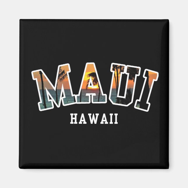 MAUI HAWAII  MAGNET (Vorne)