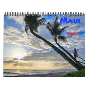 Maui Hawaii-Mauer-Kalender Kalender