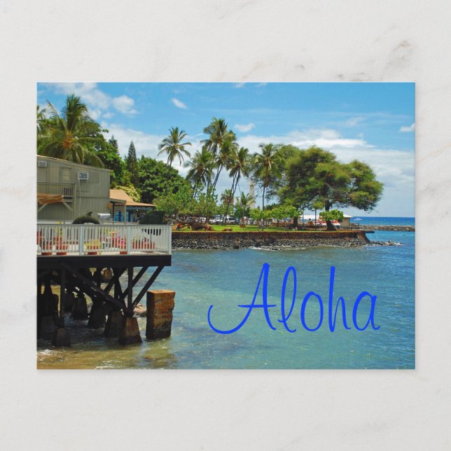 Maui Hawaii Postkarte (Vorderseite)